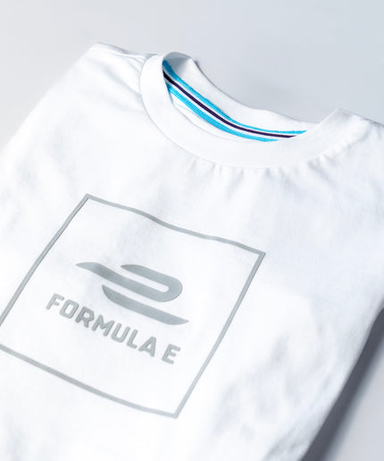 Formula E Kids Essentials White T-shirt
