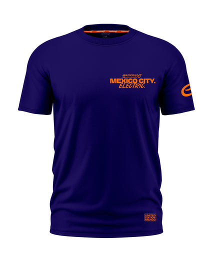 Formula E Men's Mexico City Electric Blue Limited Edition T-shirt