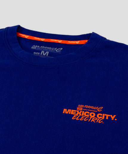 Formula E Men's Mexico City Electric Blue Limited Edition T-shirt