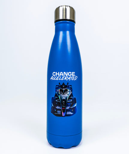 Formula E Unisex Blue Water Bottle