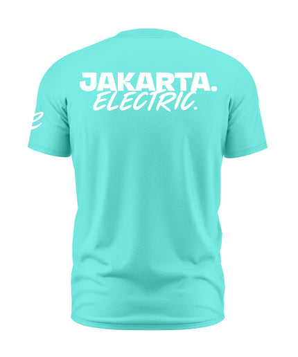 Formula E Men's Jakarta Electric Aqua Blue Limited Edition T-shirt