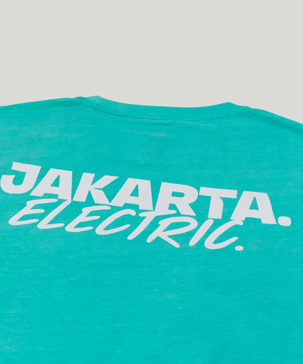 Formula E Men's Jakarta Electric Aqua Blue Limited Edition T-shirt