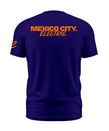 Formula E Men's Mexico City Electric Blue Limited Edition T-shirt