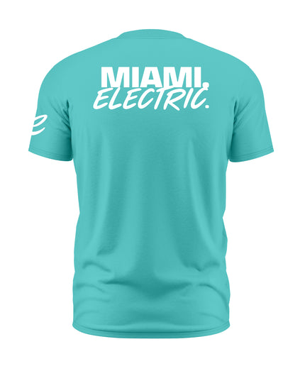 Formula E Men's Miami Electric Ocean Blue Limited Edition T-shirt
