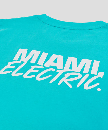 Formula E Men's Miami Electric Ocean Blue Limited Edition T-shirt