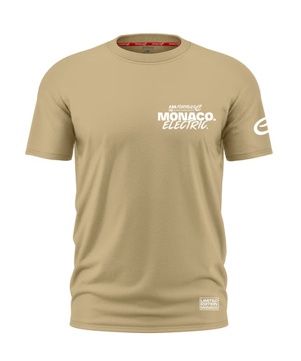 Formula E Men's Monaco Electric Light Gold Limited Edition T-shirt