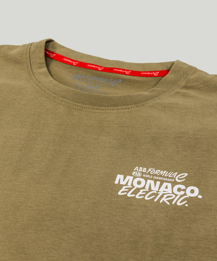 Formula E Men's Monaco Electric Light Gold Limited Edition T-shirt