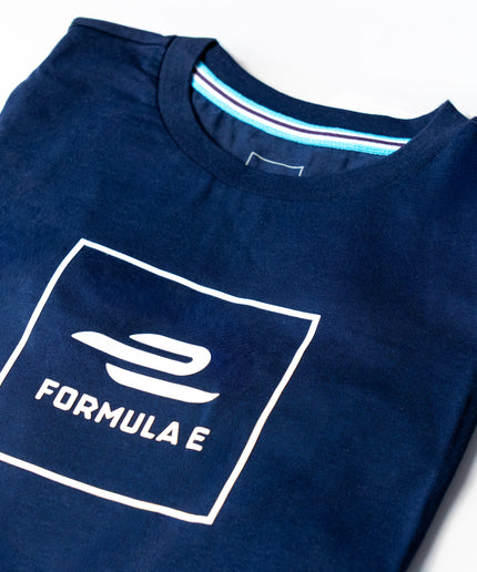 Formula E Kids Essentials Navy T-shirt