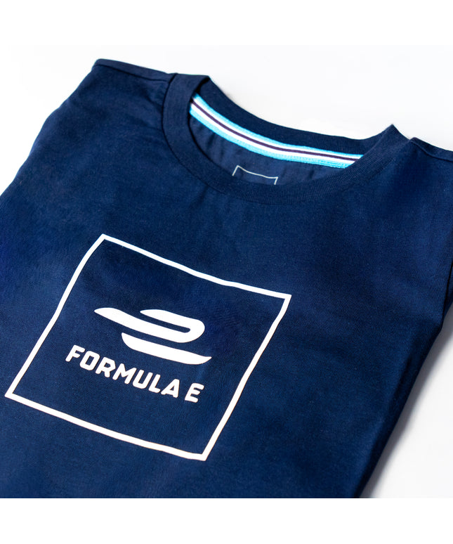 Formula E Kids Essentials Navy T-shirt