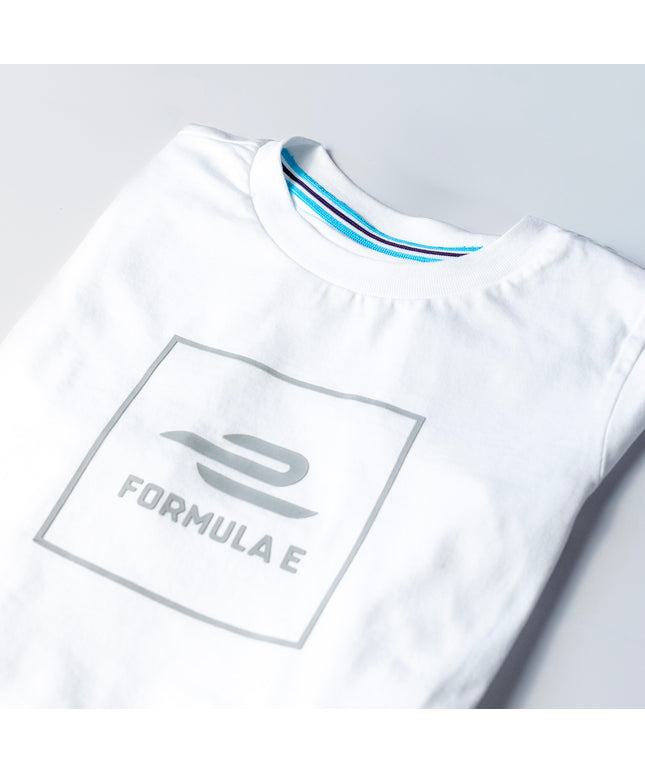 Formula E Kids Essentials White T-shirt