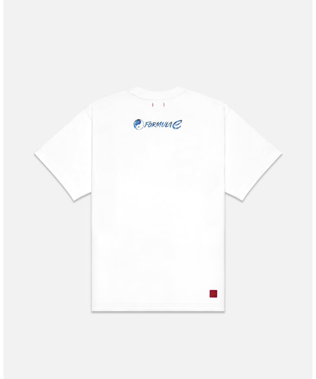CLOT x Formula E Unisex White T-Shirt