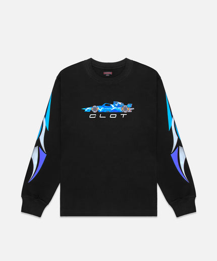 CLOT x Formula E Unisex Black Shirt