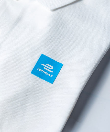 Formula E Mens Essential White Polo