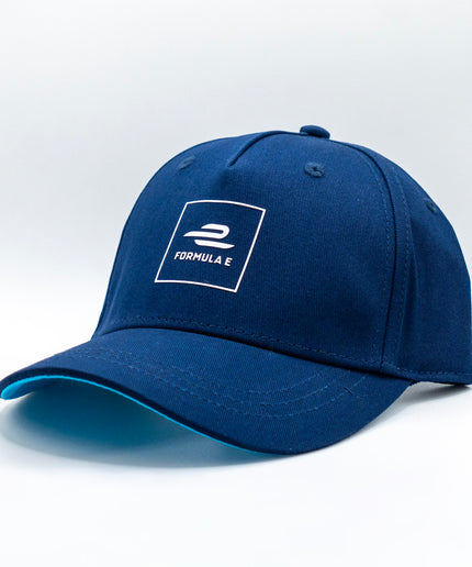 Formula E KIds Essentials Logo Navy Hat