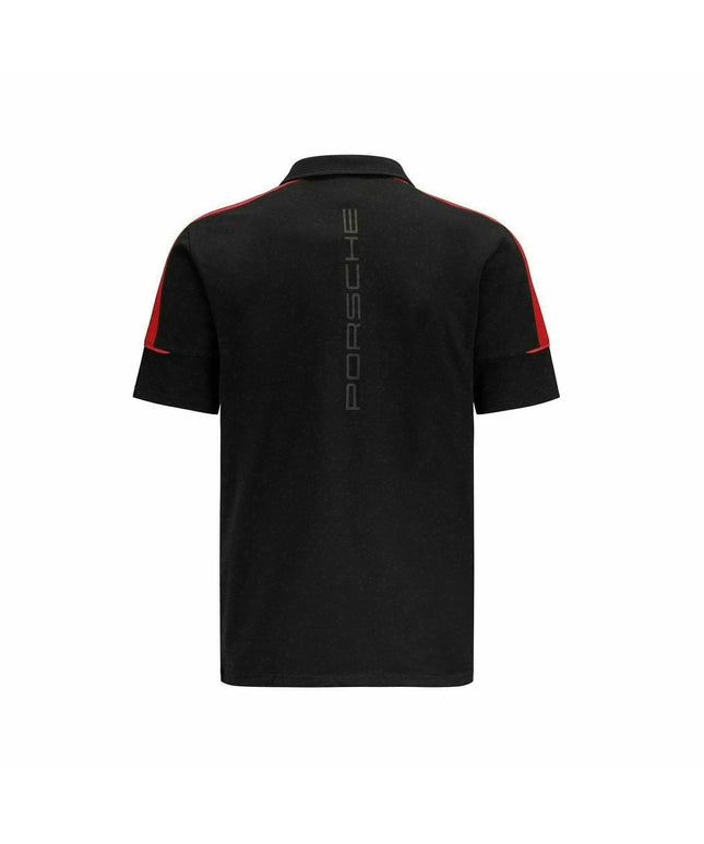 Porsche Motorsport Formula E Team Mens Fanwear Black Polo Shirt