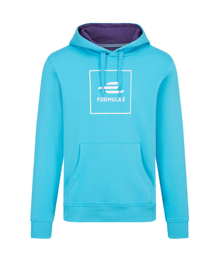 Formula E Unisex Essentials Electric Blue Hoodie