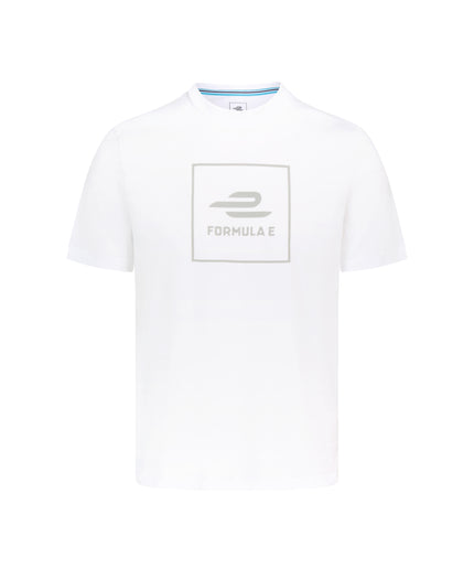 Formula E Unisex Essentials White T-shirt