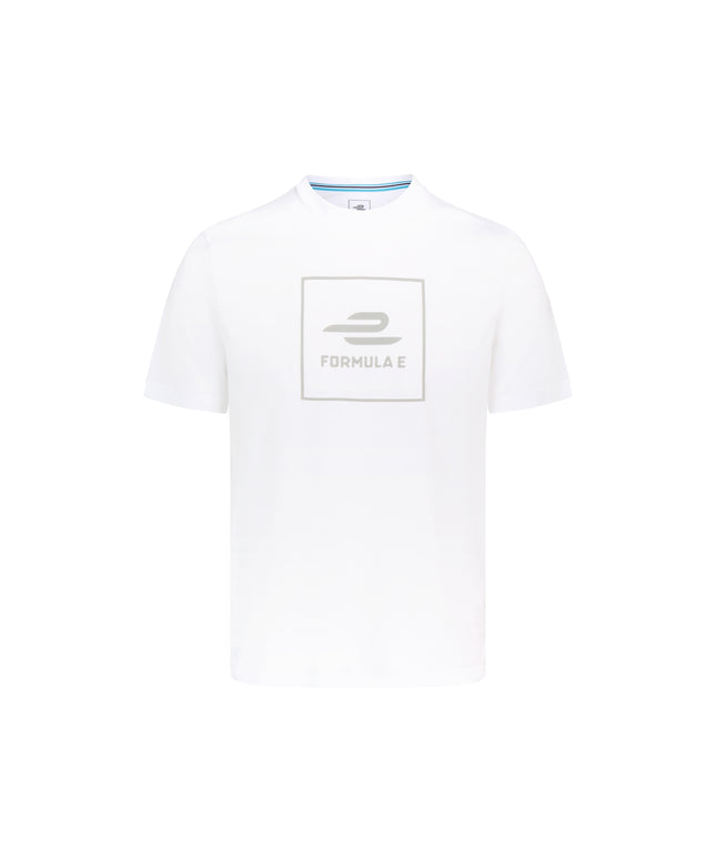 Formula E Unisex Essentials White T-shirt