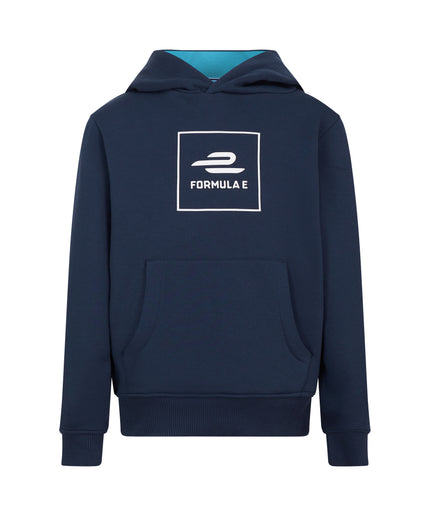 Formula E Kids Essentials Navy Hoodie