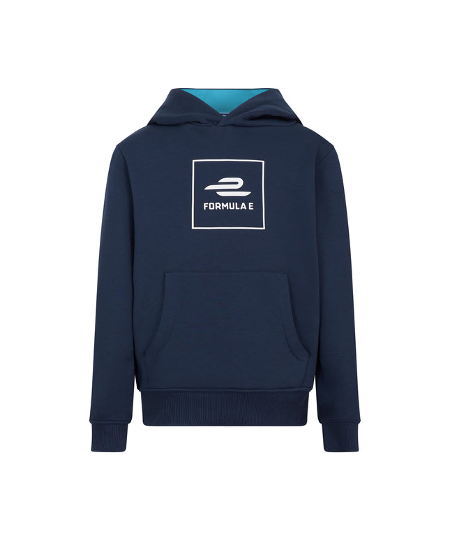Formula E Kids Essentials Navy Hoodie