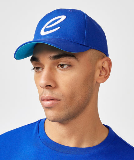 Formula E Unisex Core E Logo Blue Hat