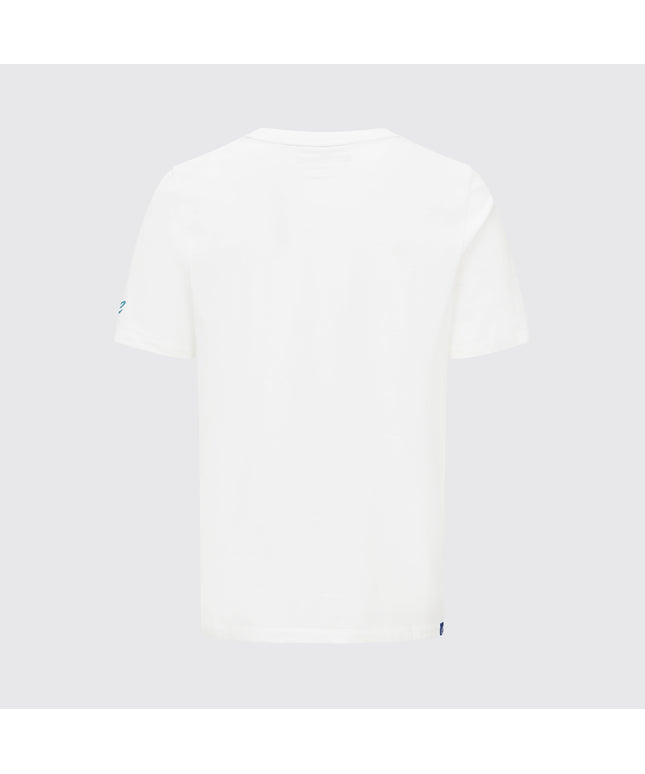 Formula E Kids Logo Gradient White and Blue T-shirt