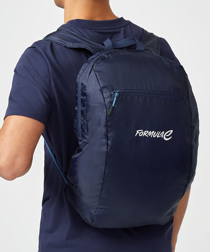 Formula E Navy Packable Backpack