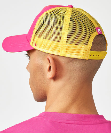 Formula E Unisex Wordmark Pink Trucker Hat