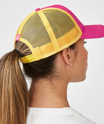 Formula E Unisex Wordmark Pink Trucker Hat