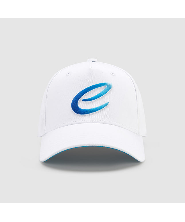 Formula E Unisex Gradient Logo White and Blue Hat