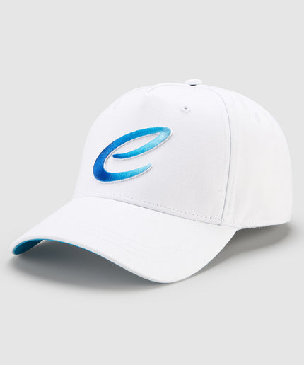 Formula E Unisex Gradient Logo White and Blue Hat