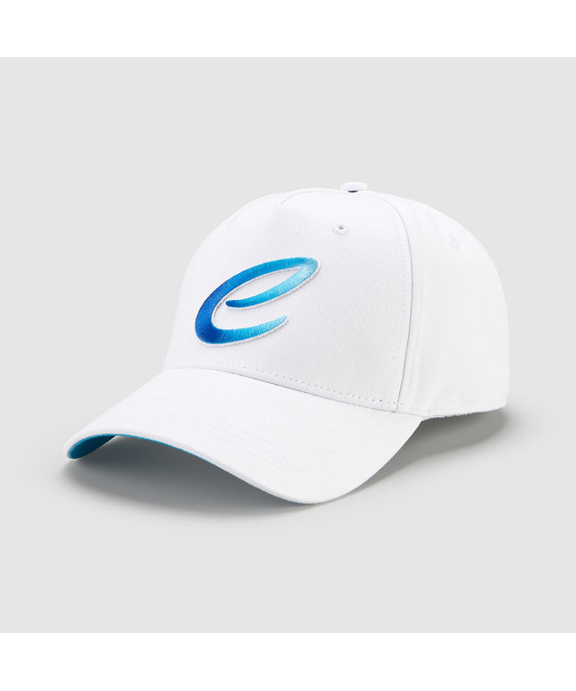 Formula E Unisex Gradient Logo White and Blue Hat