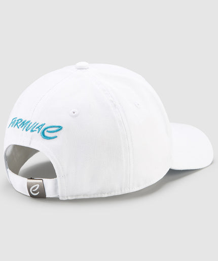 Formula E Unisex Gradient Logo White and Blue Hat
