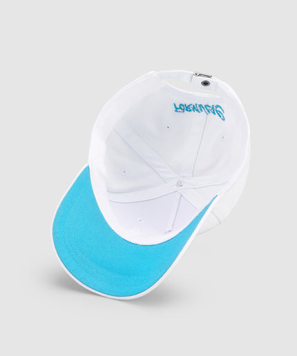 Formula E Unisex Gradient Logo White and Blue Hat