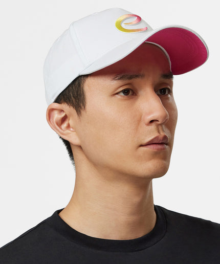 Formula E Unisex Gradient Logo White and Pink Hat