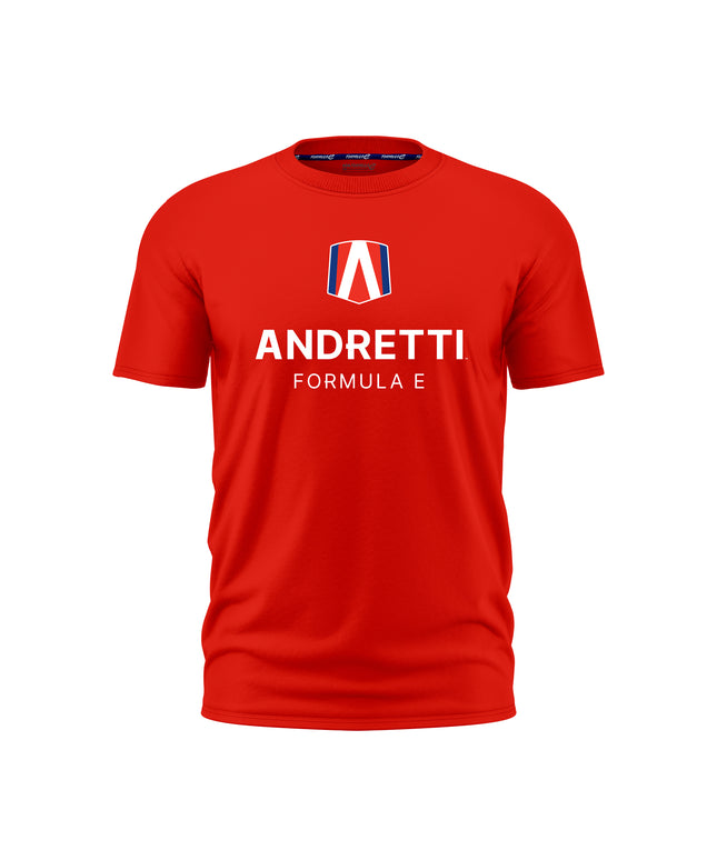 Andretti Formula E Men's Team World Championship Red T-Shirt