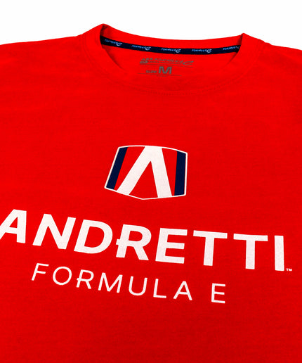 Andretti Formula E Men's Team World Championship Red T-Shirt