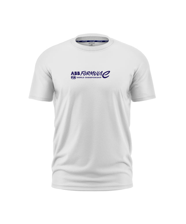 Formula E Men's 2024/2025 Race Calendar White T-Shirt