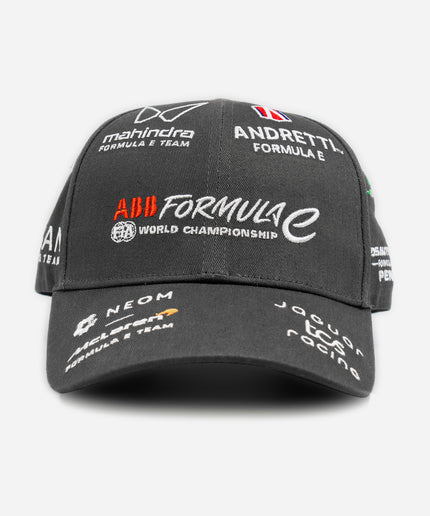 Formula E Men's Teams World Championship Charcoal Cap