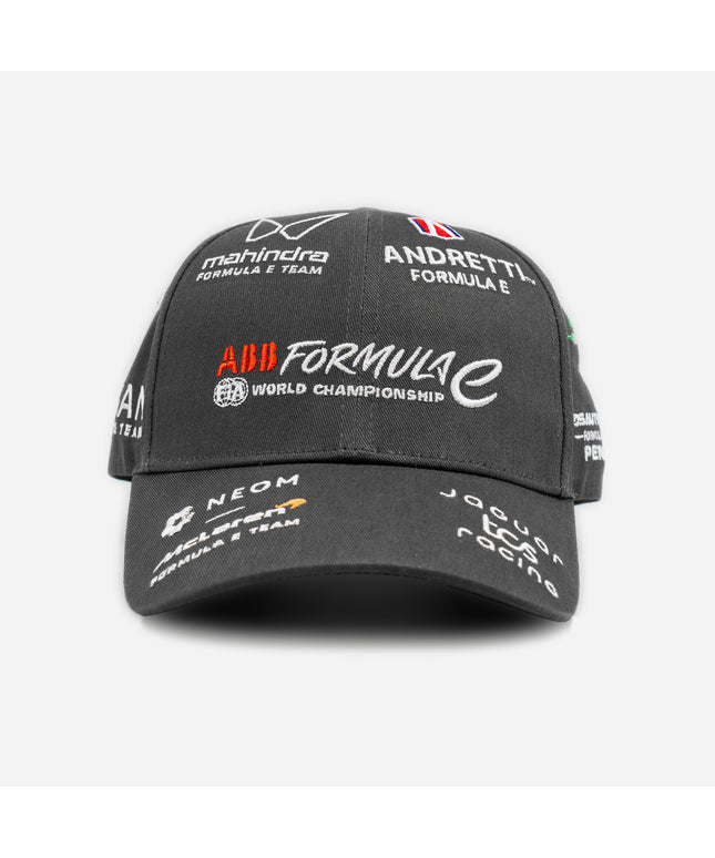 Formula E Men's Teams World Championship Charcoal Cap