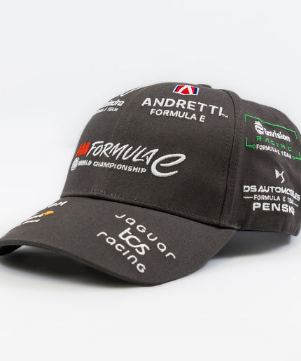 Formula E Men's Teams World Championship Charcoal Cap
