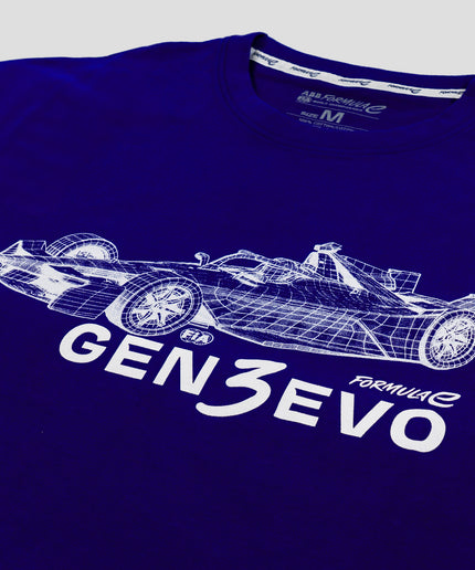 Formula E Men's Gen3 Evo Car T-shirt