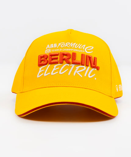 Formula E Men's Berlin Electric Subway Yellow Cap