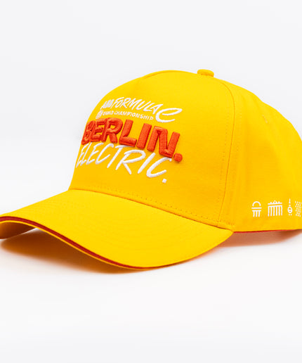 Formula E Men's Berlin Electric Subway Yellow Cap