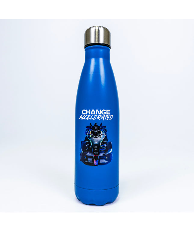Formula E Unisex Blue Water Bottle