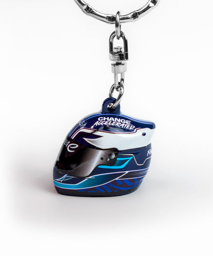 Formula E Helmet Blue Keyring