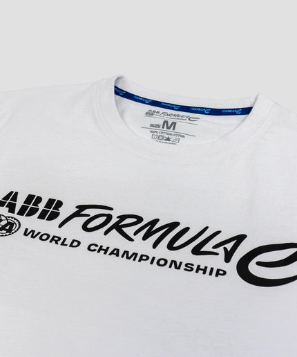 Formula E Men's Gen3 Evo Speed White T-Shirt