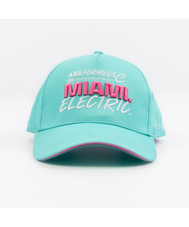 Formula E Men's Miami Electric Ocean Blue Cap