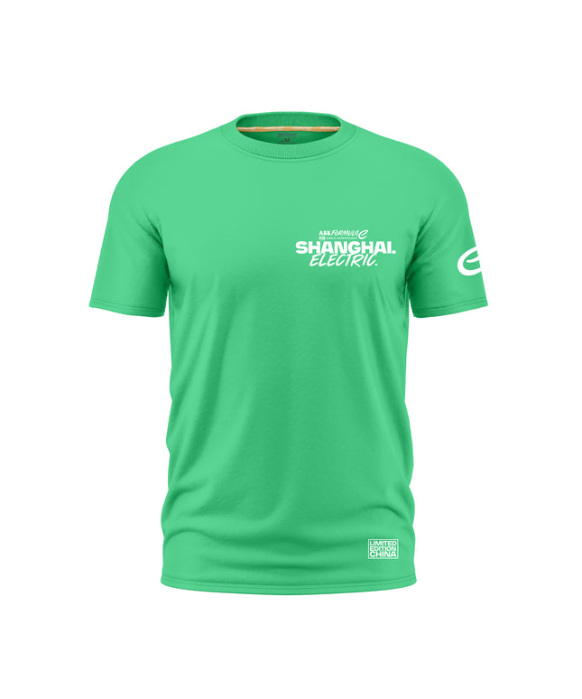 Formula E Men's Shanghai Electric Green Limited Edition T-shirt