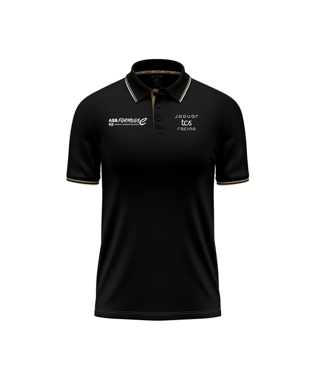Jaguar TCS Racing Formula E Men's Team World Championship Black Polo